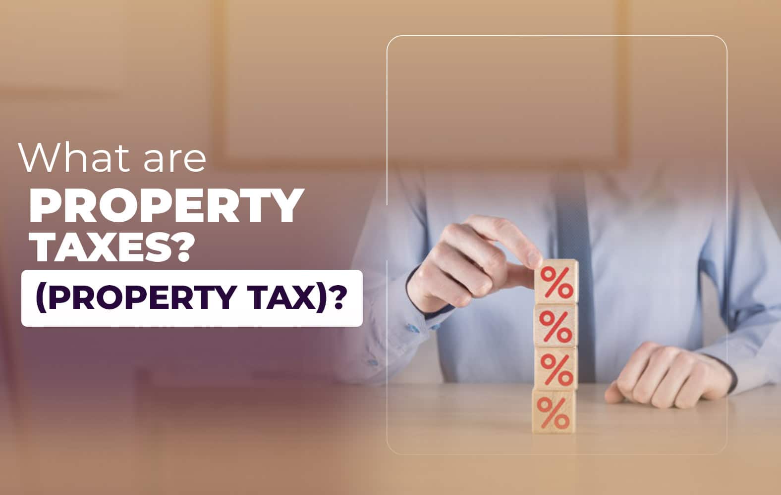 What are property taxes?