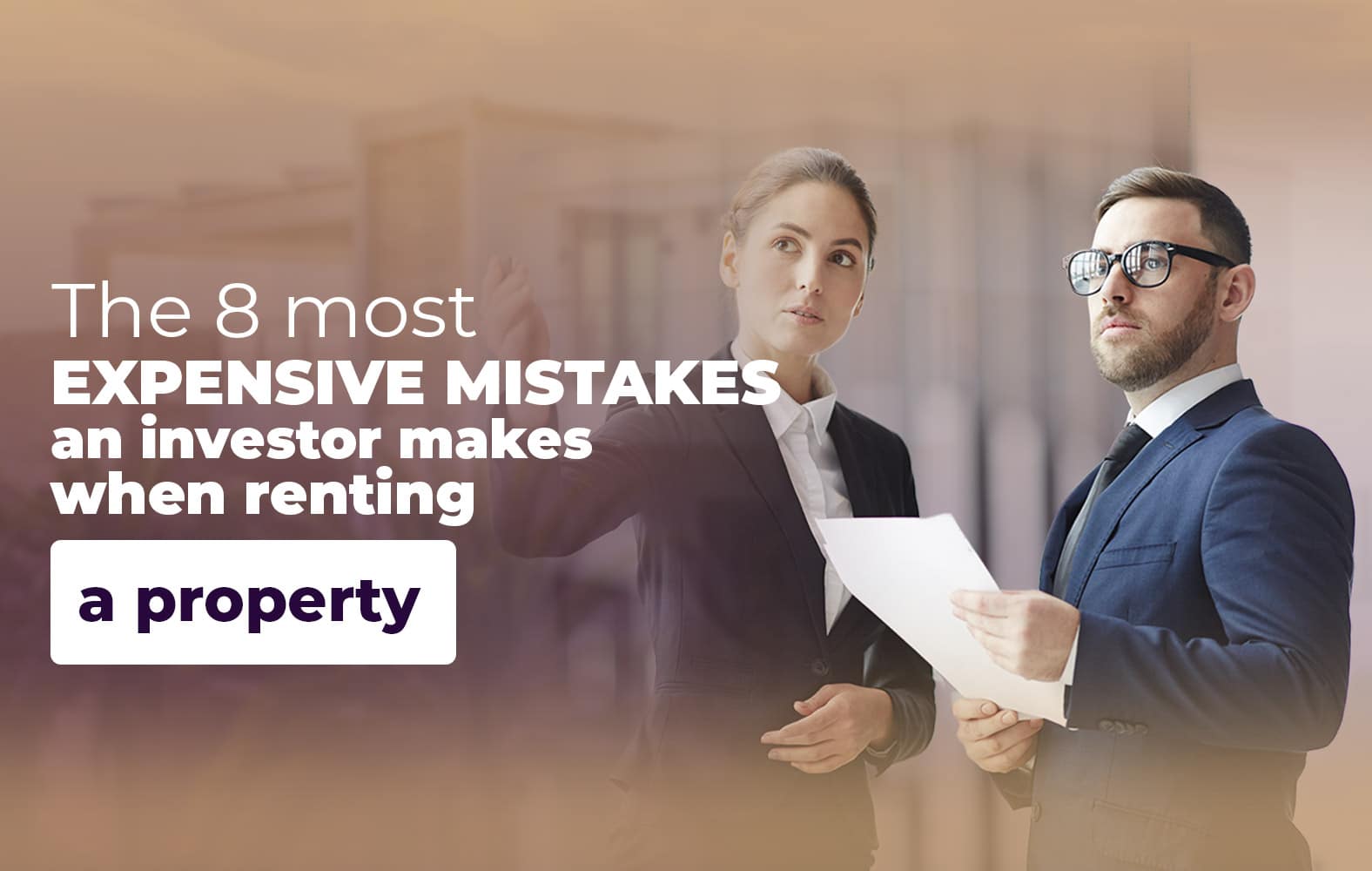 5 mistakes you can not make when renting a property: