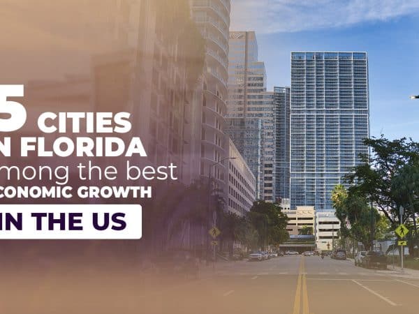 5 Florida cities that have a great growth in the United States